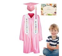 Generisch Children's Graduation Hat and Cape, Graduation Set, Holiday Outfit for Congratulations for Preschoolers and Nursery Children