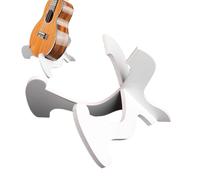 Generisch Children's Guitar Stand, Double Bass Stand, Removable Non-Slip Musical Instrument Stand Made of Wood, Upright for 53-66 cm Travel Size for School, Music Lessons, Church