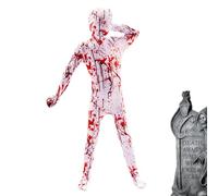 Generisch Children's Horror Costumes Halloween Elastic Bodysuit Jumpsuit