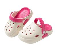 Generisch Children's Sandals, EVA Bathing Shoes, Cute Cartoon Toe Shoes for Lightweight, Non-Slip Beach Shoes with Robust Sole, Hot Pink, 26=160cm