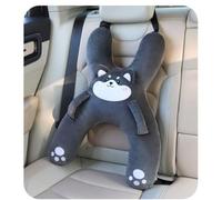 Generisch Children's sleeping pillow in the car, children's travel sleeping pillow, sleeping pillow car, children, H-shaped car belt cushion, a must for children