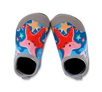 Generisch Children's Slippers with Animal Print and Non-Slip Sole - Soft Slip-on Slippers with Giraffe and Elephant Motif | Playful Everyday Shoe for Home and Nursery