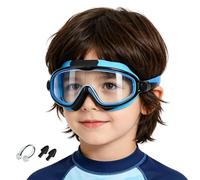 Generisch Children's Swimming Goggles, Adjustable, Waterproof Model with Coating, Includes Nose Clip and Ear Plugs - Swimming Goggles Versatile Glasses for Children