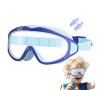 Generisch Children's Swimming Goggles - Diving Goggles with Waterproof Earplugs, Anti-Fog UV Protection Swimming Goggles, Waterproof Sports Glasses for Children from 2-16 Years
