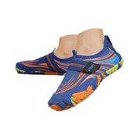 Generisch Children's Water Shoes, Water Shoes for Swimming and Snorkelling on the Beach, Barefoot Outdoor Activities, Lightweight Non-Slip Toe Cap with Tread Sole, Beach Holiday, blue, 11.5 UK Child