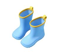 Generisch Children's Wellington Boots, Waterproof Boots, Rain Shoes, Non-Slip Rain Shoes, Comfortable Rubber Shoes, Feather-Light Boots, Outdoor Rubber Shoes for Toddlers, Blue 1, 8 UK Child