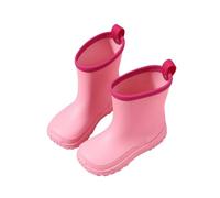 Generisch Children's Wellington Boots, Waterproof Boots, Rain Shoes, Non-Slip Rain Shoes, Comfortable Rubber Shoes, Feather-Light Boots, Outdoor Rubber Shoes for Toddlers, Pink (pink 1), 10.5 UK Child