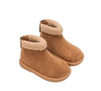 Generisch Children's Winter Boots Warm Lined Non-Slip Winter Shoes Plain British Style Boots Soft Trendy Indoor Trainers Trendy Classic Casual Shoes Elegant Children's Shoes, khaki, 10 UK Child