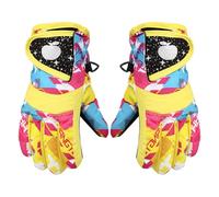 Generisch Children's Winter Gloves - Snow Gloves for Children Waterproof Durable Cold Weather Snow High Adjustable Sports Gloves Girls and Outdoors