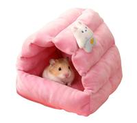 Generisch Chinchilla Bed - 7.87 Inch Plush | Soft Cuddly House - PP Cotton Comfortable Retreat for Rabbits Ferrets Squirrel Hedgehog Birds in Cage or Enclosure