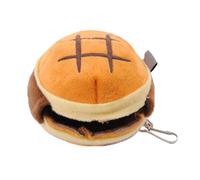 Generisch Chinchilla Sleeping Bed Hamburger Shaped Small Animal Bed Comfortable Gerbil Sleeping Nest for Sleeping and Resting During the Cold Weather for Hamsters Guinea Pigs Gerbil Chinchilla