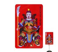 Generisch Chinese New Year Prosperity Card - Collectible Copper as and Keepsake | Protective Card for the Year of the Horse | For Family Happiness, And Success Suitable for Bag, Travel Holiday