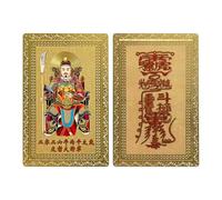 Generisch Chinese New Year Tai Sui Card, Copper Spiritual Blessing Samulet, Cards for the Chinese Horse Year, for Gaining Happiness, Wealth and Prosperity