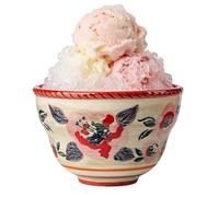 Generisch Chinese Rice Bowl, 520 ml, Ceramic, Aesthetic, Stackable, Safe Rice Bowls for the Kitchen, for Soup, Cereal, Food, Lunch and Dinner, Pasta, Home, Apartment,