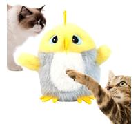 Generisch Chirping Bird Toy for Cats, USB Rechargeable Interactive Accessories for Cats, Electronic Fluttering Toys, Touch Activated, for Home, Living Room and On the Go