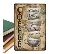 Generisch Christian Wall Art - Forgiveness Motif Christian Ornaments | Wall Decoration with Bible Verses for Cafe, Kitchen, Living Room, Restaurant, Hotel and Apartment