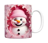 Generisch Christmas Coffee Cups, Ceramic Christmas Children's Cups, 35 esign Drinking Vessels for Tea, Birthday, Festive Kitchen, Girls, Women