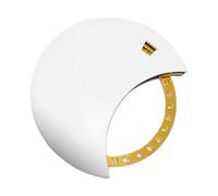 Generisch Christmas Countdown Calendar - 30 Days Magnetic Advent, Moon Shape, Rotating Wheel Magnets, Refrigerator | For Gathering Kitchen Various Holidays