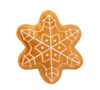 Generisch Christmas Cushion | Plush Cushion with Holiday Design | Plush Cushion in the Shape of a Gingerbread - for Sofa, Bedroom, Dorm, Apartment, Hobby Room, Children's Room, Yoga and Holiday