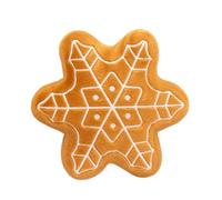 Generisch Christmas Decoration Cushion, Plush Cushion with Holiday Design, Plush Cushion in the Shape of a Gingerbread for Sofa, Bedroom, Dorm, Apartment, Hobby Room, Children's Room, Yoga and Holiday