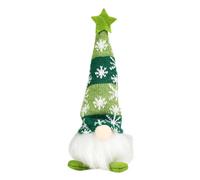 Generisch Christmas Decoration Illuminated Gnome - Christmas Gnome Plush Gnome Figures | Glowing Secret Santa Decoration - for Family Party Winter Desk Bookshelf TV Cabinet