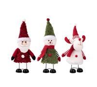 Generisch Christmas Doll - Telescopic Festival Figure and Fabric Swing | Festive Table Decoration | Interior Decoration for Living Room, Bedroom, Office, Classroom