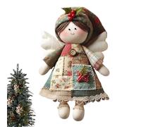 Generisch Christmas Dolls Craft Set - Handmade Vintage Christmas Decoration | Made of Fabric Craft Set for Home Decoration, for Family Friends Birthday Thanksgiving Party Home Tree Wall Door
