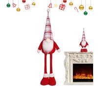 Generisch Christmas Gnome Decoration Items, Plush, Swedish Tomte Doll with Telescopic Legs, for Children, Toddlers, Girls, Christmas, Birthday, Party, Gifts, Living Room