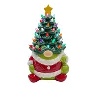 Generisch Christmas Gnomes Decorative Items, Resin Light Decoration, Table Christmas Tree - Use on Tables, Offices, Home, Rooms, Holidays and Festive Occasions