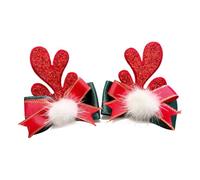 Generisch Christmas Hair Accessories | Christmas Cute Ears - Reindeer Antlers Headband - For Tradition Family Party Celebration Festival Fun Joy Decoration