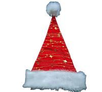 Generisch Christmas Hats Adult Women's Santa Hat Knitted Hat Santa Christmas Costume Christmas Hat Windproof Winter Hat Thermal Cap Party Hat Christmas Decoration for Advent Season