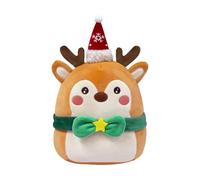 Generisch Christmas Plush Toys, 9.84 Inch Christmas Fabric Companion Toy, Christmas Doll, Santa Plush Toy, Plush Throw Cushion for the Living Room