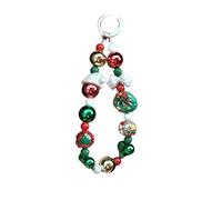 Generisch Christmas Purse Pendant - Cute Pearl Cartoon Santa Backpack Ornament, Creative Holiday Accessory Concept with Funny Keychain Features | for Women