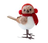 Generisch Christmas Tree Birds Decoration - Decorative Figure Birds Decoration for Windowsill and Desk | Festive Decorative Figures for Living Room Table Family Fireplace