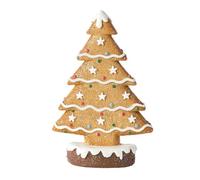 Generisch Christmas Tree Figure - Christmas Tree Table Decoration | Gingerbread Figure Made of Resin | Christmas Figure for the Christmas Season, the Desk, The Mantle, The Office, That Living Room