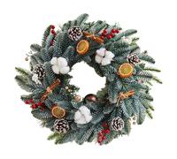 Generisch Christmas Wreath - Decorative Keepsake Garland Wall Decoration | Artificial Christmas Wreath | Christmas Decoration Wreaths for Garage, Window, Home, Wedding, Fireplace, Cupboard