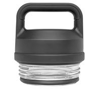 Generisch Chug Cap Replacement Lid Compatible with Various Bottle Models as Practical Water Bottle Accessories (Black, 9 x 7 cm)