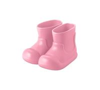 Generisch Classic children's rain boots, EVA rubber water shoes, rain boots, comfortable rain shoes, outdoor rubber shoes, lightweight, durable children's boots for boys and girls, pink, 8.5 UK