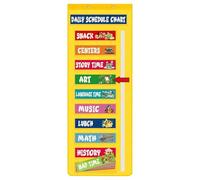 Generisch Classroom Plan Pocket Chart - Visual Kids Daily Schedule Calendar, Pocket Card | Visual Teaching Tool Calendar Organisation for Learning Education Home Daycare Home School Teacher Children