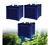 Generisch Clever Cube Activated Carbon Aquarium, Activated Carbon Horses, Eco Aquarium Activated Carbon Water Filter Cube, Water Purifier for Clear and Clean Water Quality, Ponds, Aquarium, Storage