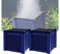 Generisch Clever Cube Activated Carbon Aquarium, Activated Carbon Horses, Eco Aquarium Activated Carbon Water Filter Cube, Water Purifier for Clear and Clean Water Quality, Ponds, Aquarium, Storage