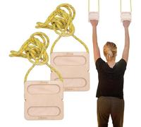 Generisch Climbing Hangboard - 2-Piece Grip Trainer, Finger Strength Training Device, Climbing Board for Athletes and Athletes, Home Fitness Training Device for Beginners and Professionals, Compact