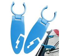 Generisch Clips Pagaie Kayak - 11 x 3.3 cm Sangle Fixation Extensible | Clips Pour Pagaie De Kayak Et Canoë, Support D'Équipement Nautique Pour Hommes Et Femmes, Pack of 2 Pieces