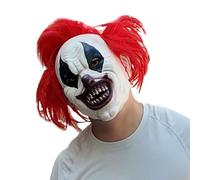Generisch Clown Scalp, Red Clown Wig Face Fancy Dress Hats & Caps for Event Party Carnival Family Celebrations Pranks Costume Party Circus