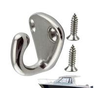 Generisch Coat Hook for Ships | Heavy Spring Hook Made of 316 Stainless Steel | Spring Hook Ship Hardware Clothes Hanger Hook Marine Grade Defense Hook Ship Hardware