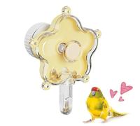 Generisch Cockatiel Food Search Toy, Rotating Cage Accessories, Flower Feeding Toy, Boredom Prevention, Mental Stimulation, Enrichment, Space, Behavior Management