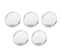 Generisch Coin Case, 5 Pieces Clear Portable Coin Holder Box Set for Sorting and Saving, Compact Storage Containers for Adults, Kids, Travel, Jewelry, Desk, Badge, and Business Use