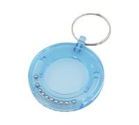 Generisch Coin Escape Puzzle Magic Coin Trick Coin Disappearing Magic Props Game Toy for Beginners Puzzle Escape Tricks Turn Trick Gimmick Remove Close-Up Key Ring Money