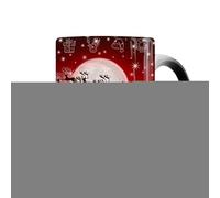 Generisch Colour Changing Christmas Mug - Creative Heat Sensitive Ceramic Magic Mug | Funny Gift for Coffee Tea Parties, Christmas Collection, Table Decoration