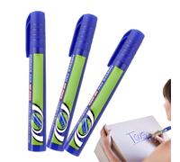 Generisch Colouring Pens for Metal, Quick-Drying Waterproof Pens, Pack of 3, Colouring Pens, for Glass, Metal, Ceramic, Fabric, Stone Painting, Tyres and Doodles Marking